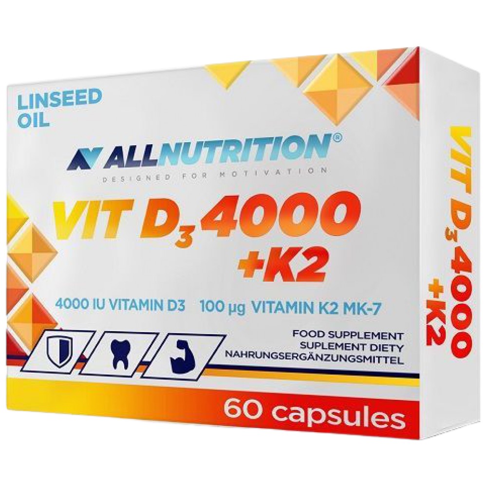 Vitamina D3 4000 + K2 60 capsule