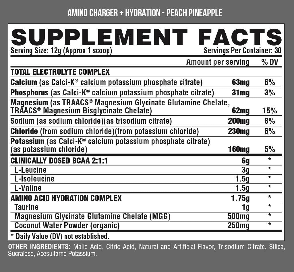 Amino Charger + Hydration 399 γραμμάρια