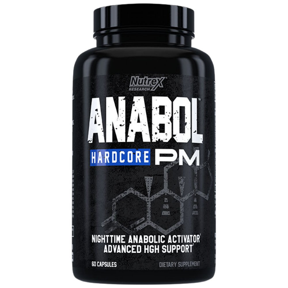 Anabol Hardcore PM | Nighttime Anabolic Activator &amp; Advanced HGH Support - 60 κάψουλες