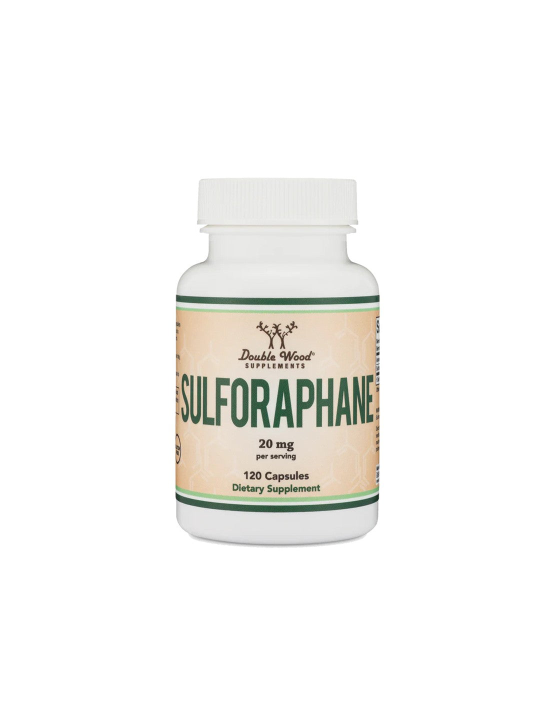 Антиоксидант - Сулфорафан (Sulforaphane), 20 mg х 120 капсули Double Wood