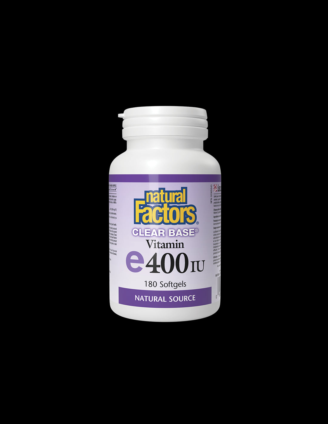 Clear Base Vitamin E 400 IU - 180 Гел капсули