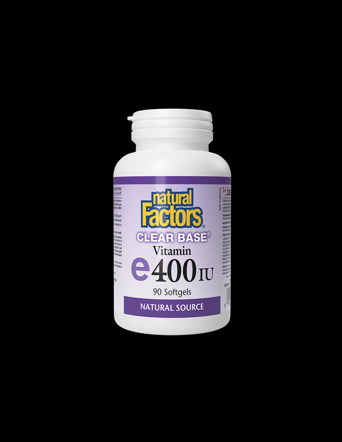 Clear Base Vitamin E 400 IU - 90 Гел капсули