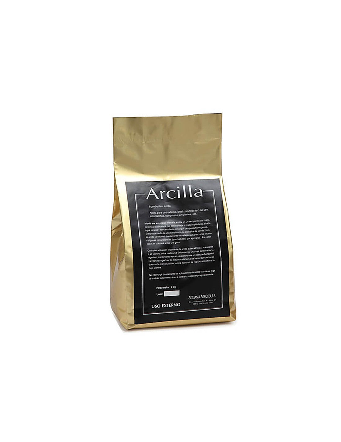 Arcilla - Pudra de argila vindecatoare, 2 kg Artesania