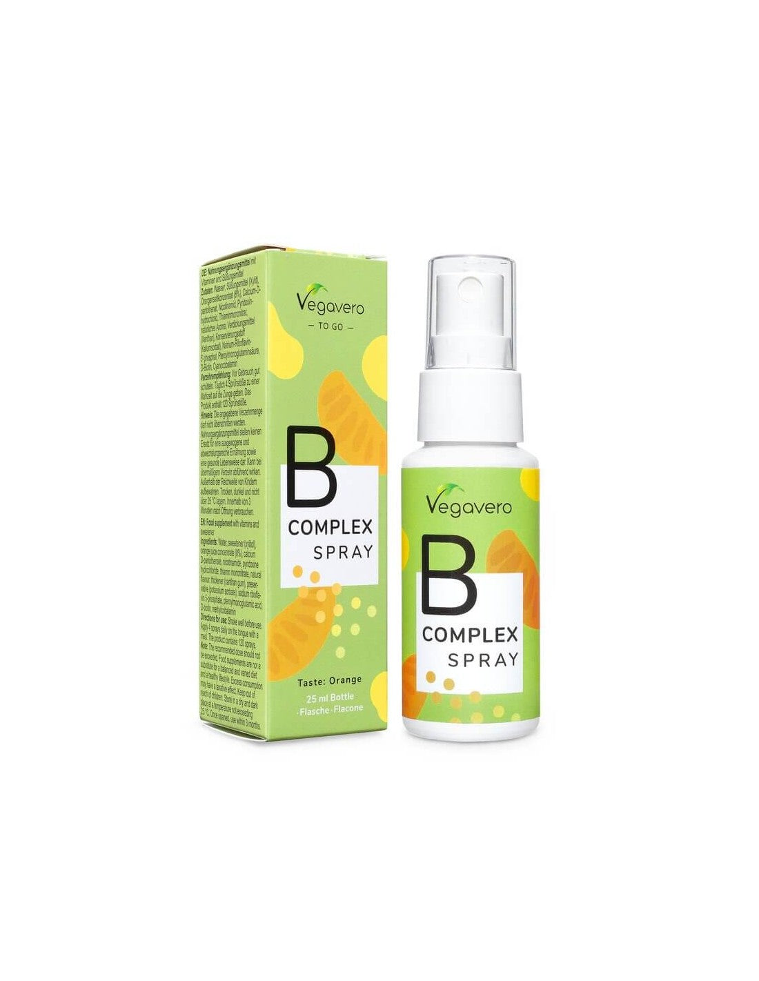 B Complex/ Витамин В комплекс/ Орален спрей, 25 ml, 100% Vegan Vegavero