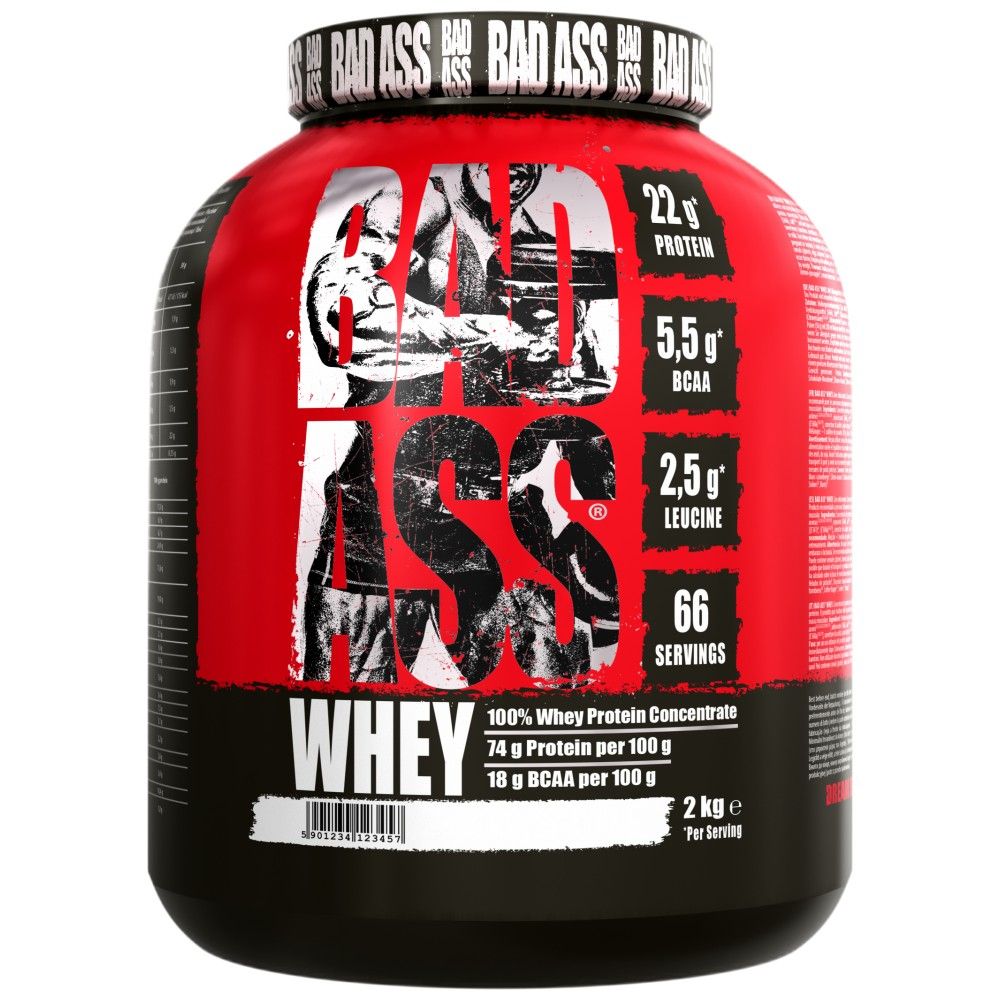 BAD ASS / Whey / Premium Protein - 2000 грама