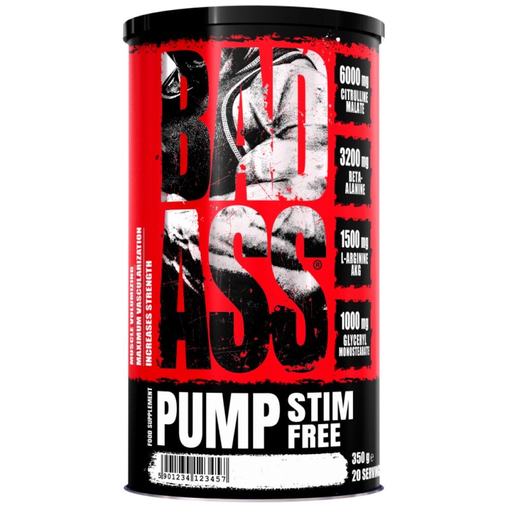 Bad Ass PUMP Stim-Free Formula - 17.5 грама