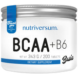 BCAA + B6 Tablets - 200 Таблетки