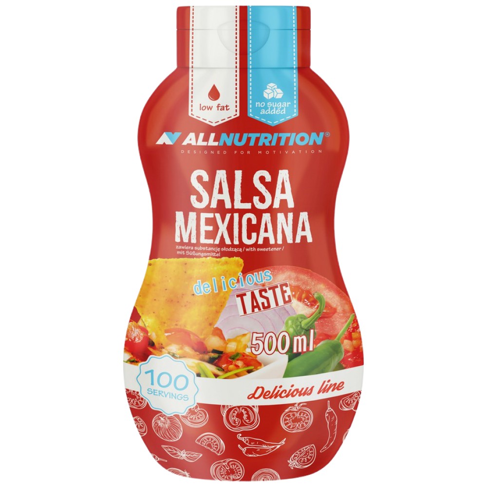 Sos cu zero calorii | Salsa Mexicana - 500 ml