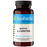 Acetyl L-Carnitine 250 mg - 100 капсули