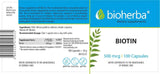 Biotin 500 mcg - 100 капсули