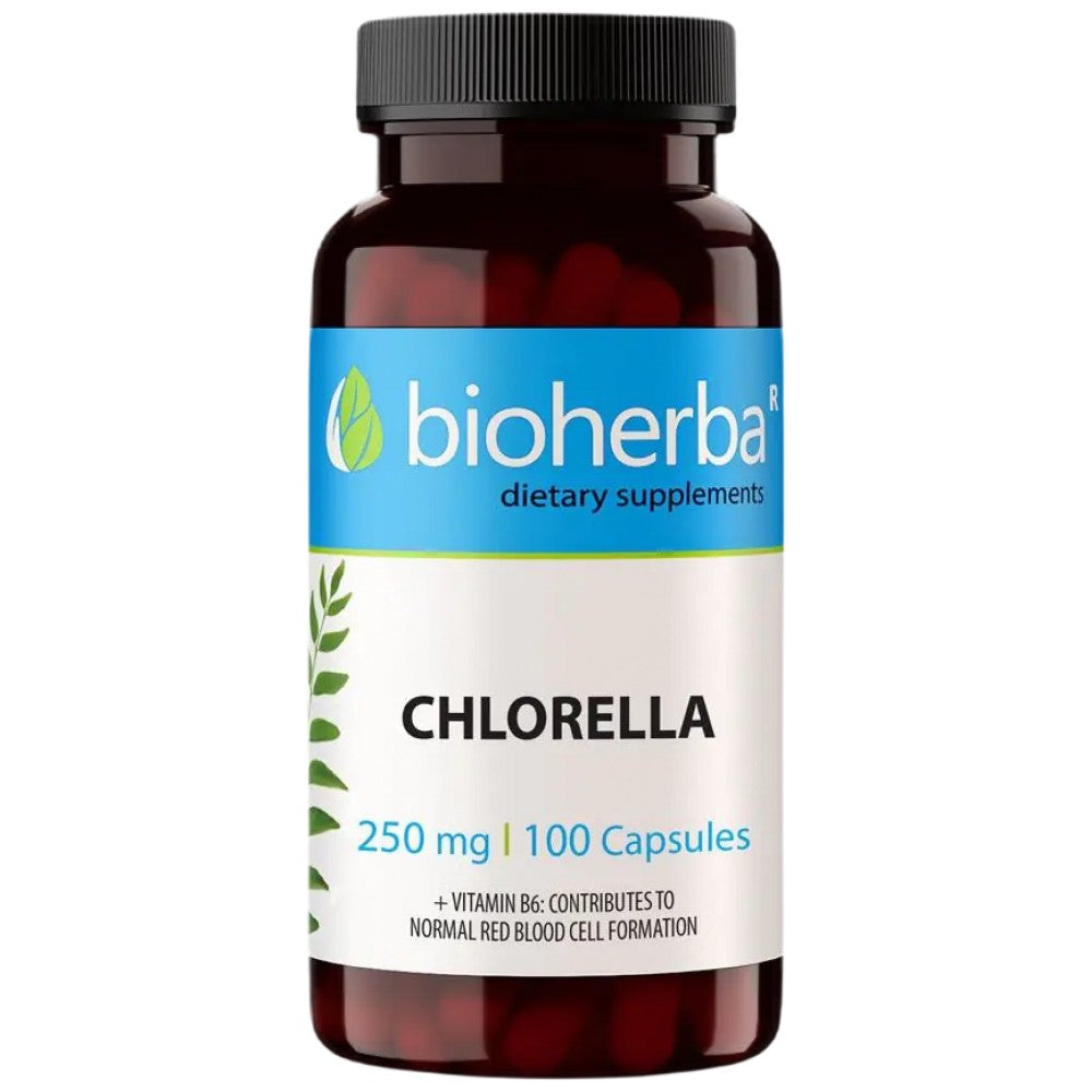 Chlorella 250 mg - 100 капсули