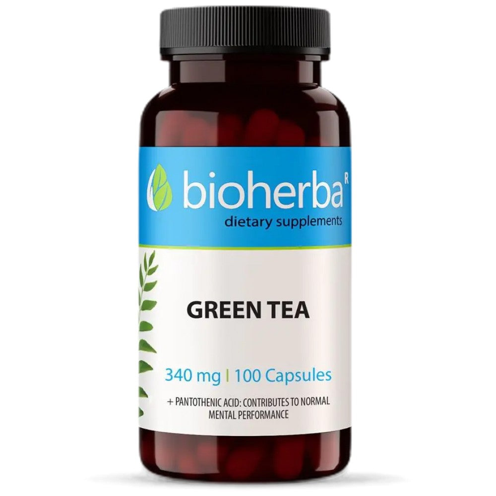 Green Tea 340 mg - 100 капсули