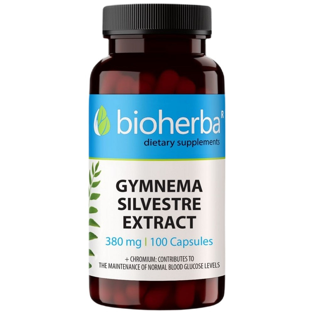 Gymnema Sylvestre Extract 380 mg - 100 капсули