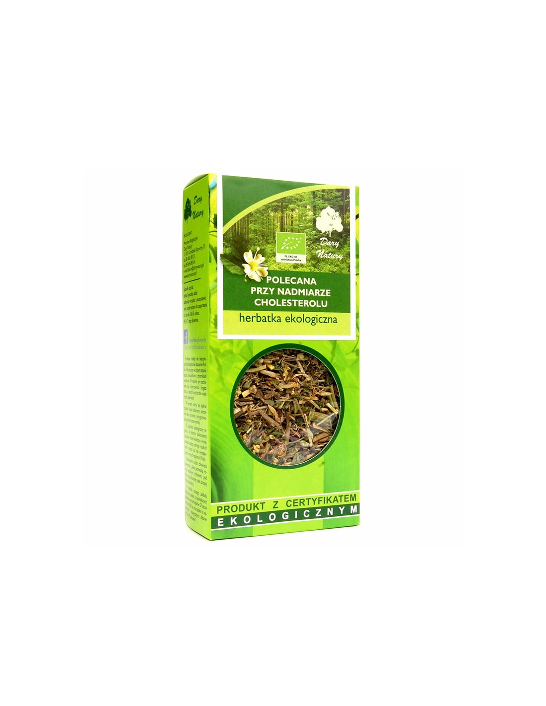 Amestec de plante pentru normalizarea colesterolului Bio, 50 g