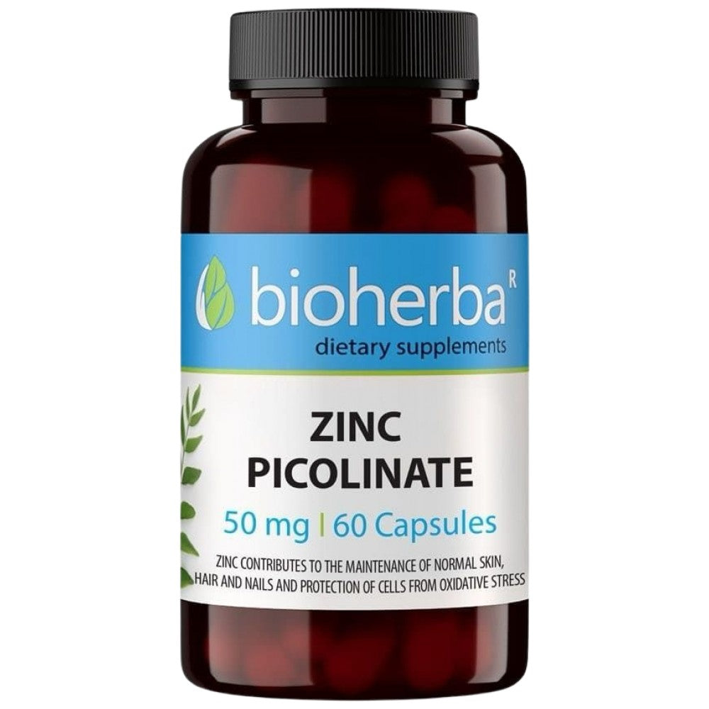 Picolinat de zinc 50 mg 60 capsule