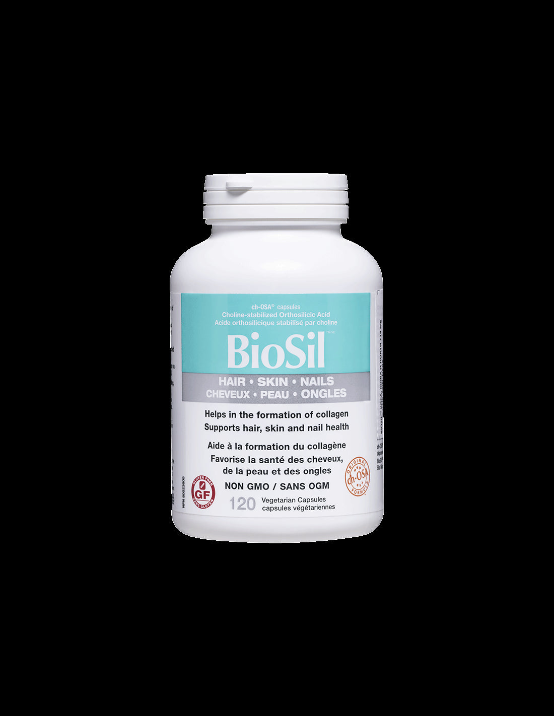 BioSil™ Hair, Skin & Nails/ Коса, кожа и нокти x 120 капсули Natural Factors