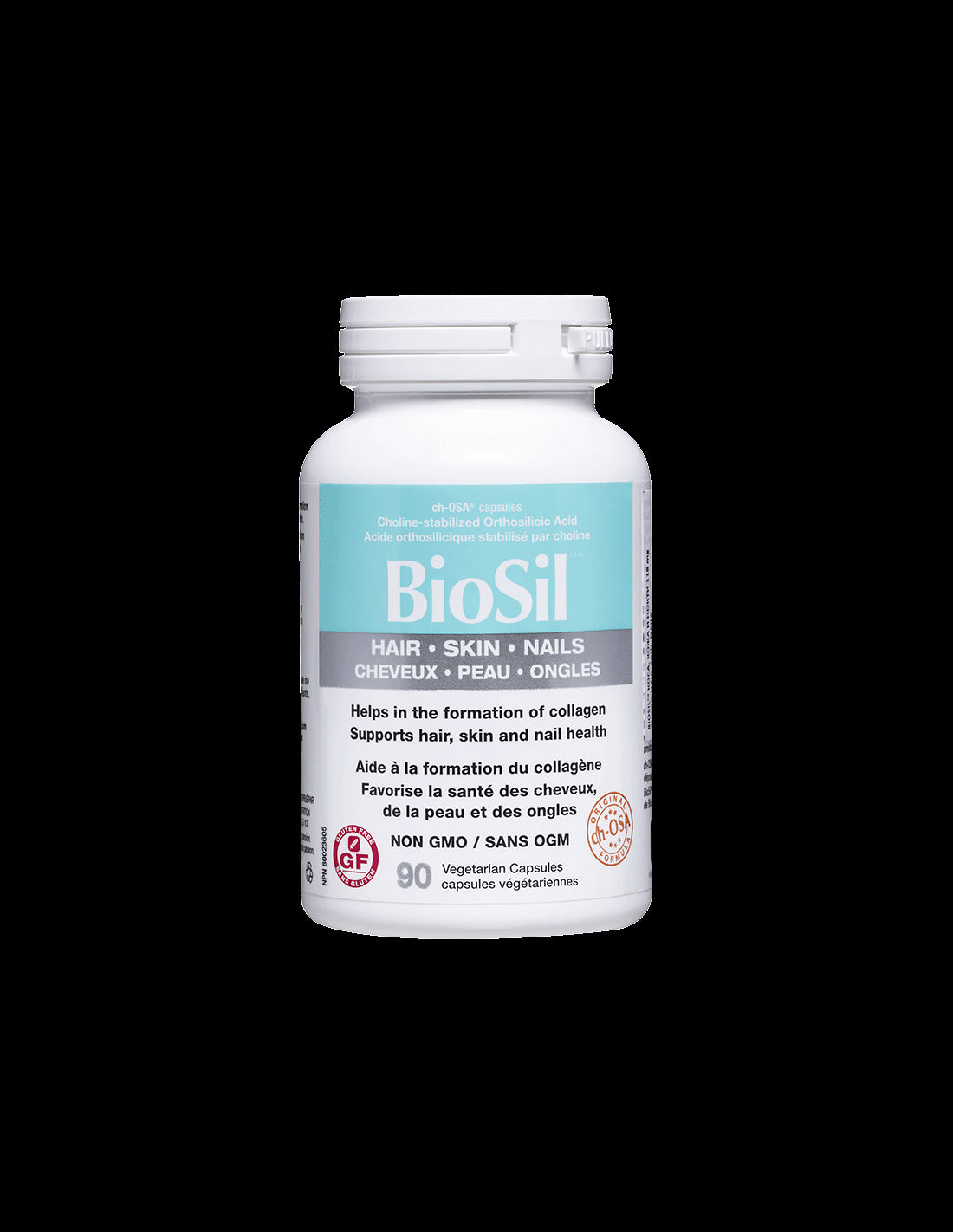 BioSil™ Hair, Skin & Nails/  Коса, кожа и нокти x 90 капсули Natural Factors