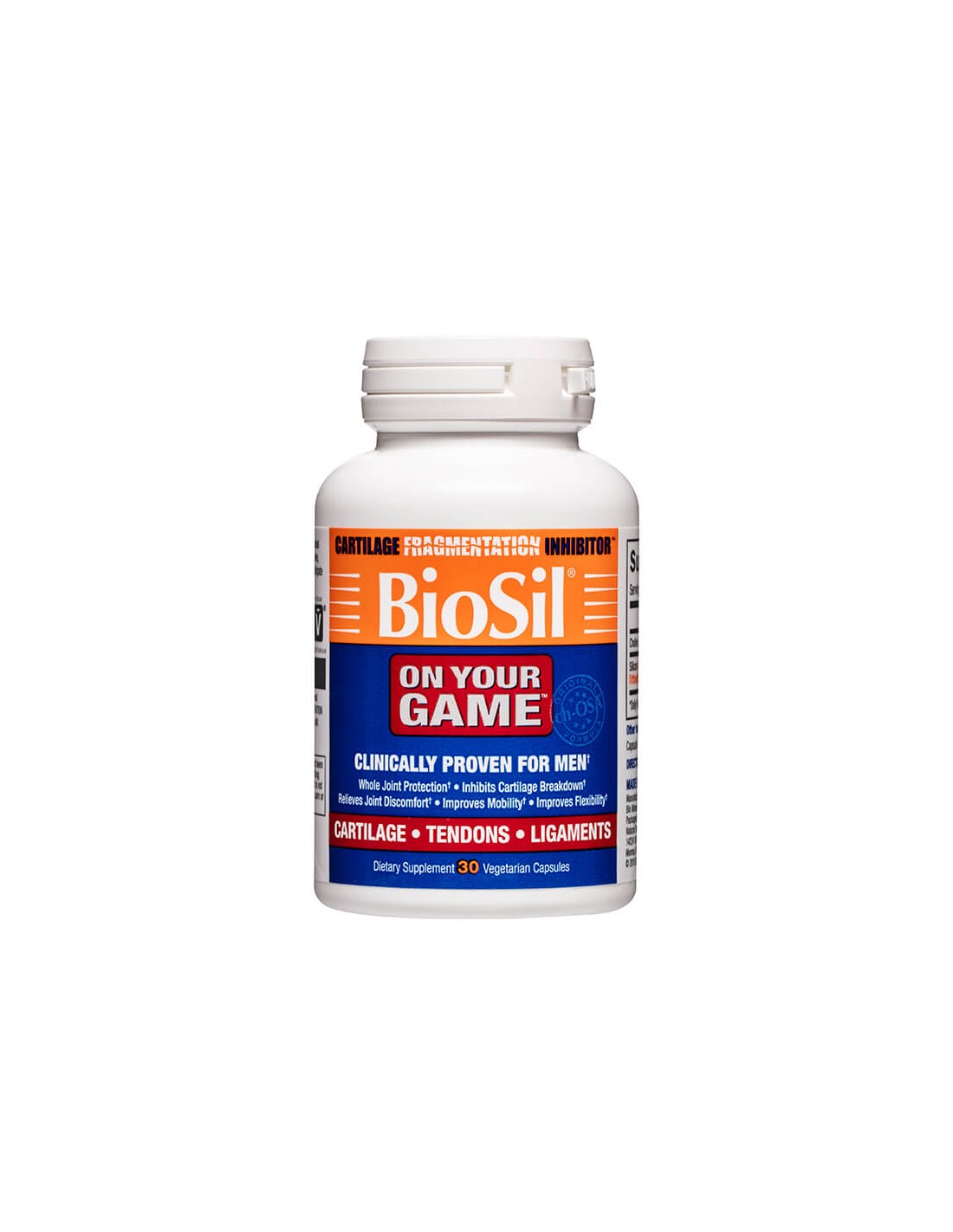 BioSil On Your Game, 30 de capsule Natural Factors