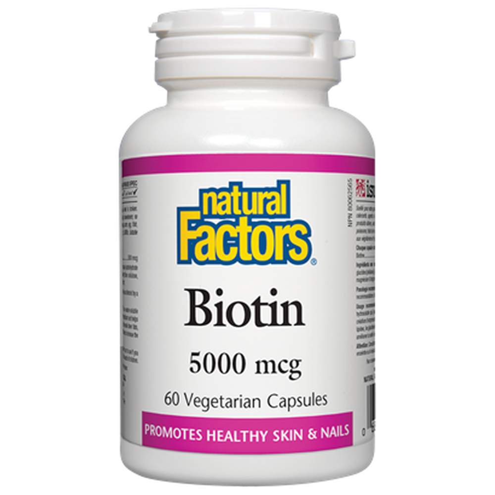 Biotin 5000 mcg - 60 капсули