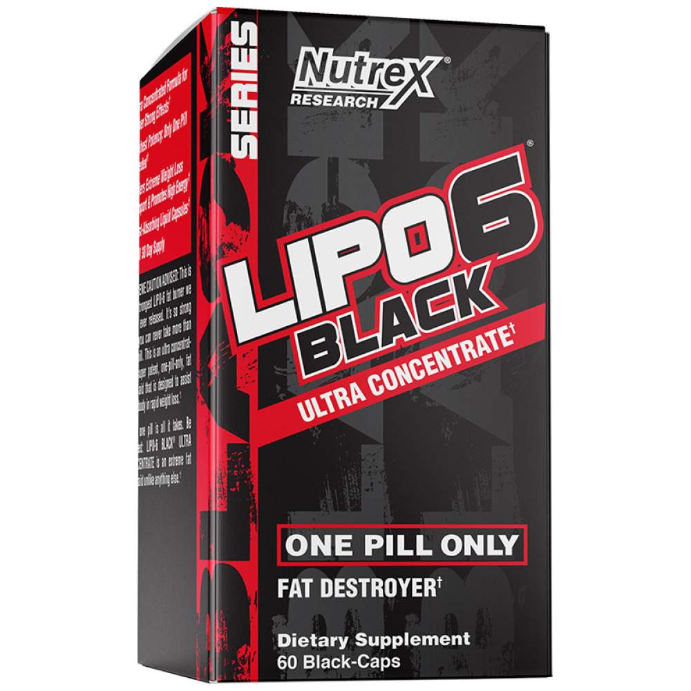 Lipo 6 Black / Ultra Concentrate - 60 κάψουλες