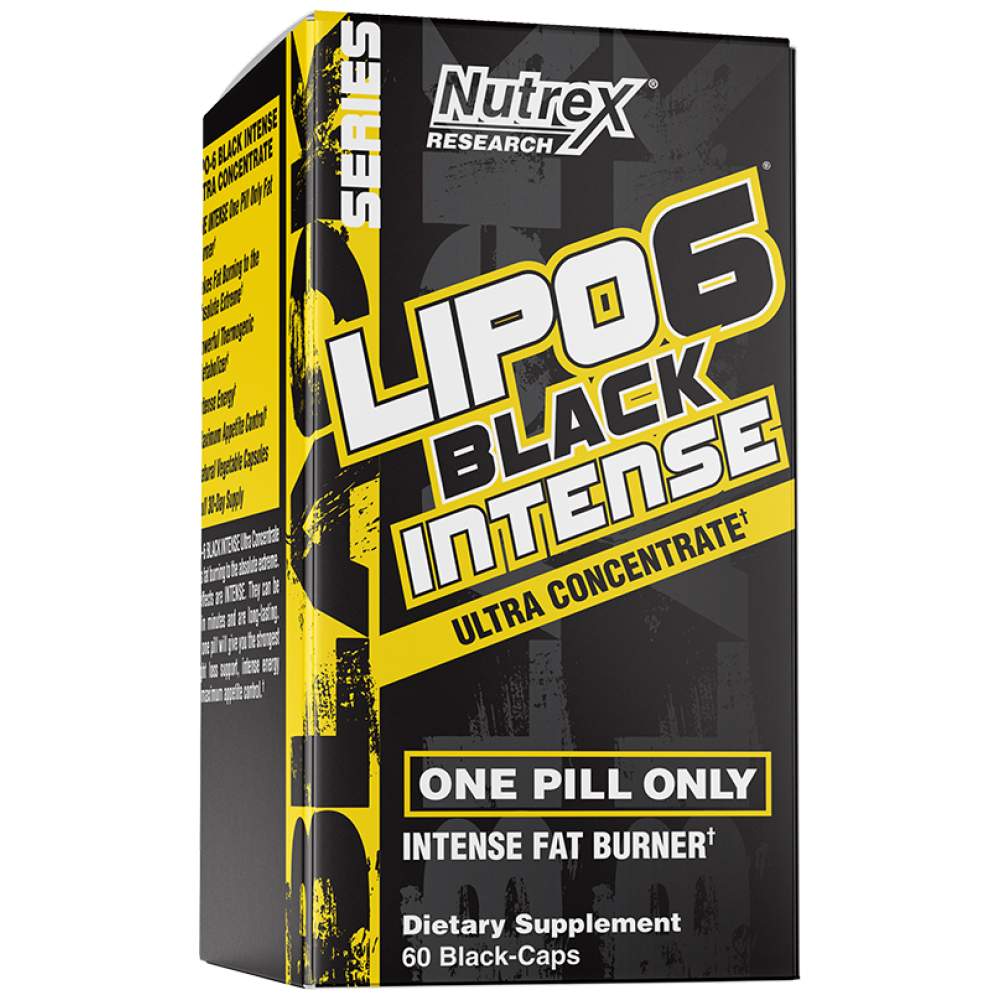 Lipo 6 Black / Intense / Ultra Concentrate - 60 κάψουλες