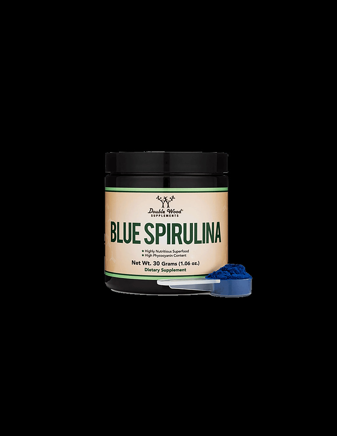 Blue spirulina/ Синя спирулина/ Прах, 30 g Double Wood