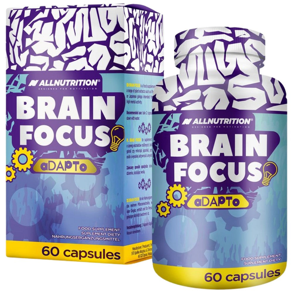 Brain Focus Adapto - 60 капсули