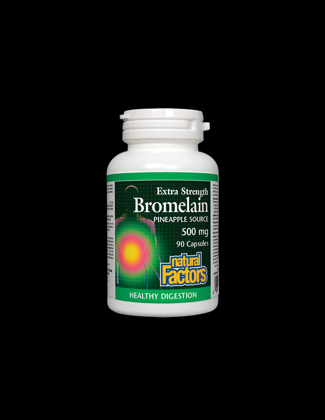 Clorhidrat de bromelaina 500 mg - 90 capsule