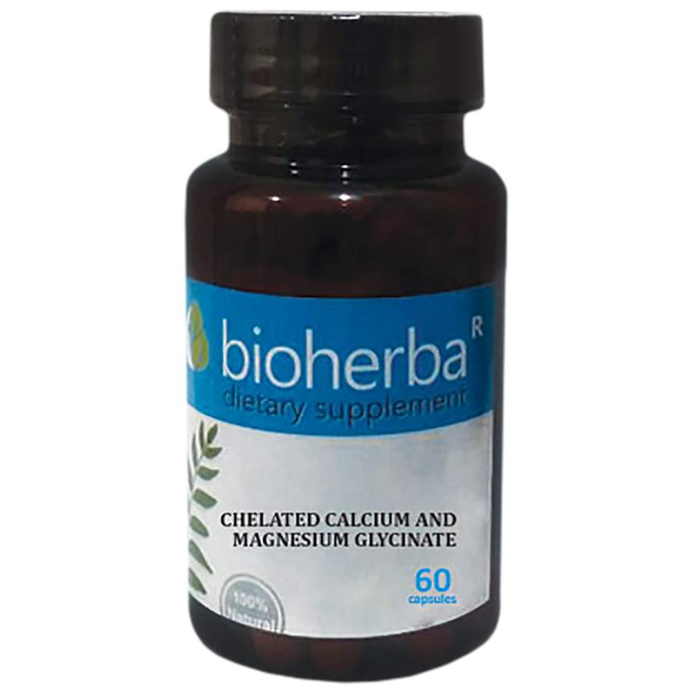 Chelated Calcium And Magnesium Glycinate 133 mg - 60 капсули