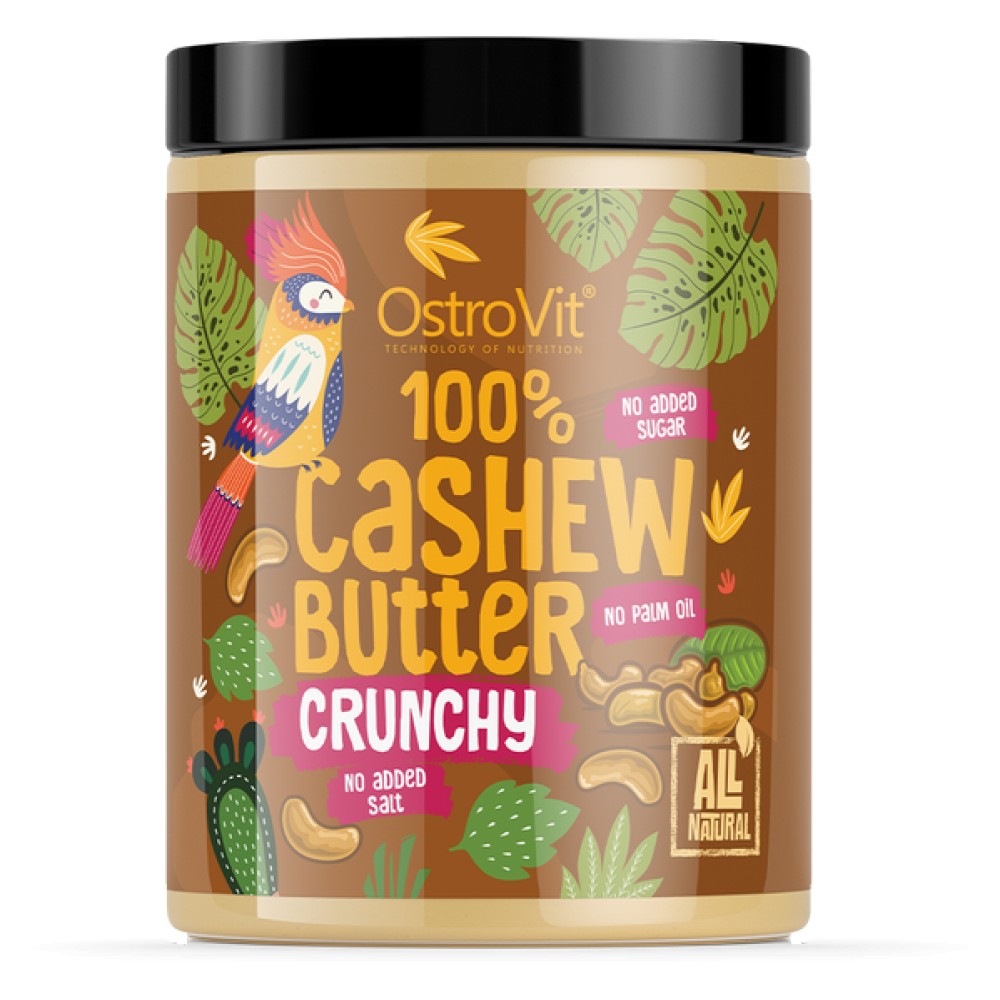 100% Cashew Butter Crunchy - 1000 грама