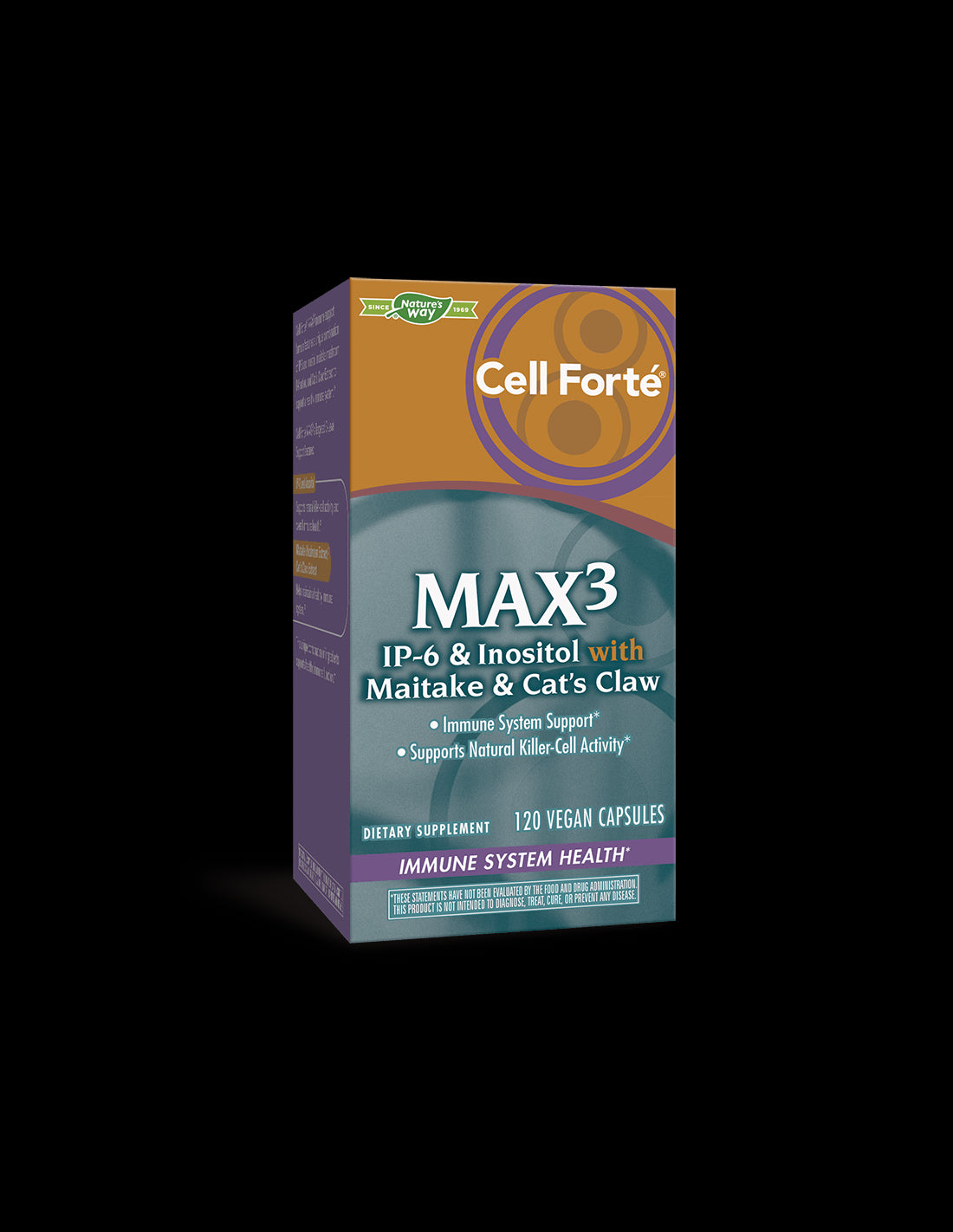 Cell Forté MAX³ (IP-6, инозитол, майтаке и котешки нокът) Nature’s Way