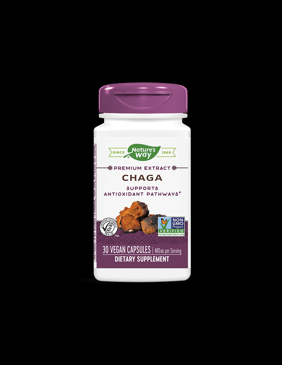 Chaga / Chaga 480 mg x 30 capsule Nature's Way