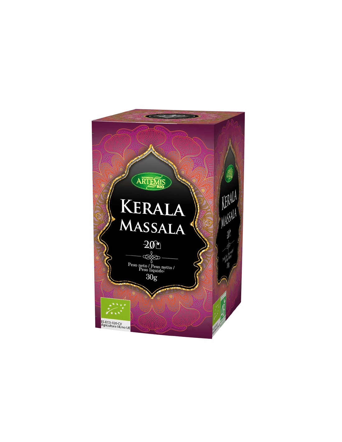 Чай Керала Масала Био - Kerala Masala, 20 филтърни пакетчета