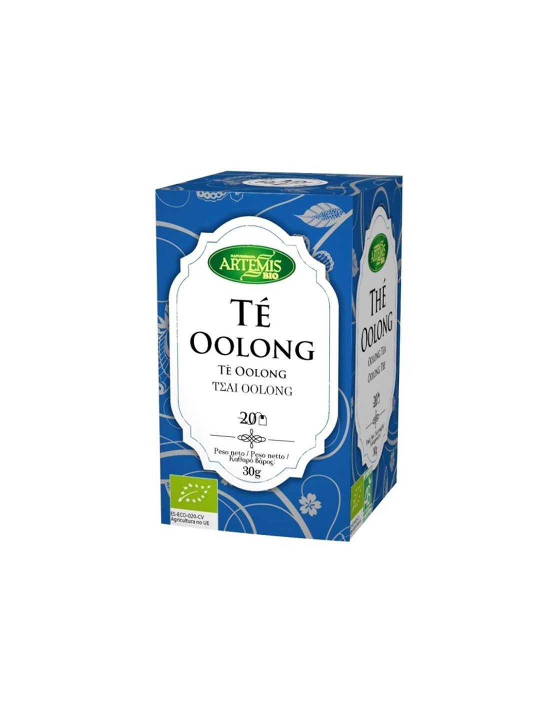 Τσάι Oolong (Oolong) Οργανικό, 20 σακουλάκια φίλτρου Herbes del Moli