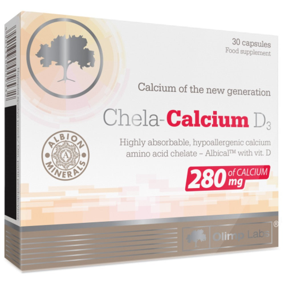 Chela - Calciu D3 - 30 capsule