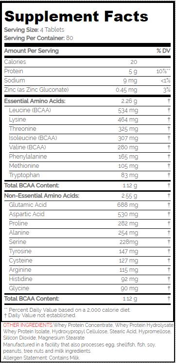 Aminoacid Xtreme 5000 320 Tablete