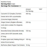 Turmeric+ | with Boswellia & R-ALA - 120 капсули