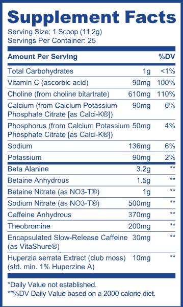 SunnyD Pre-Workout - 280 γραμμάρια