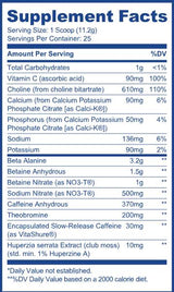 SunnyD Pre-Workout - 280 γραμμάρια