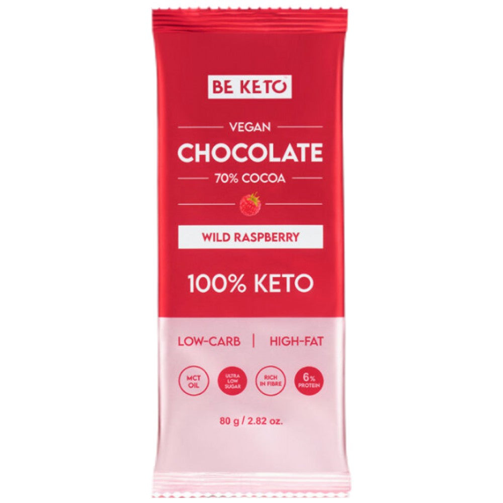 Ciocolată vegană Keto | 70% cacao - 80 grame