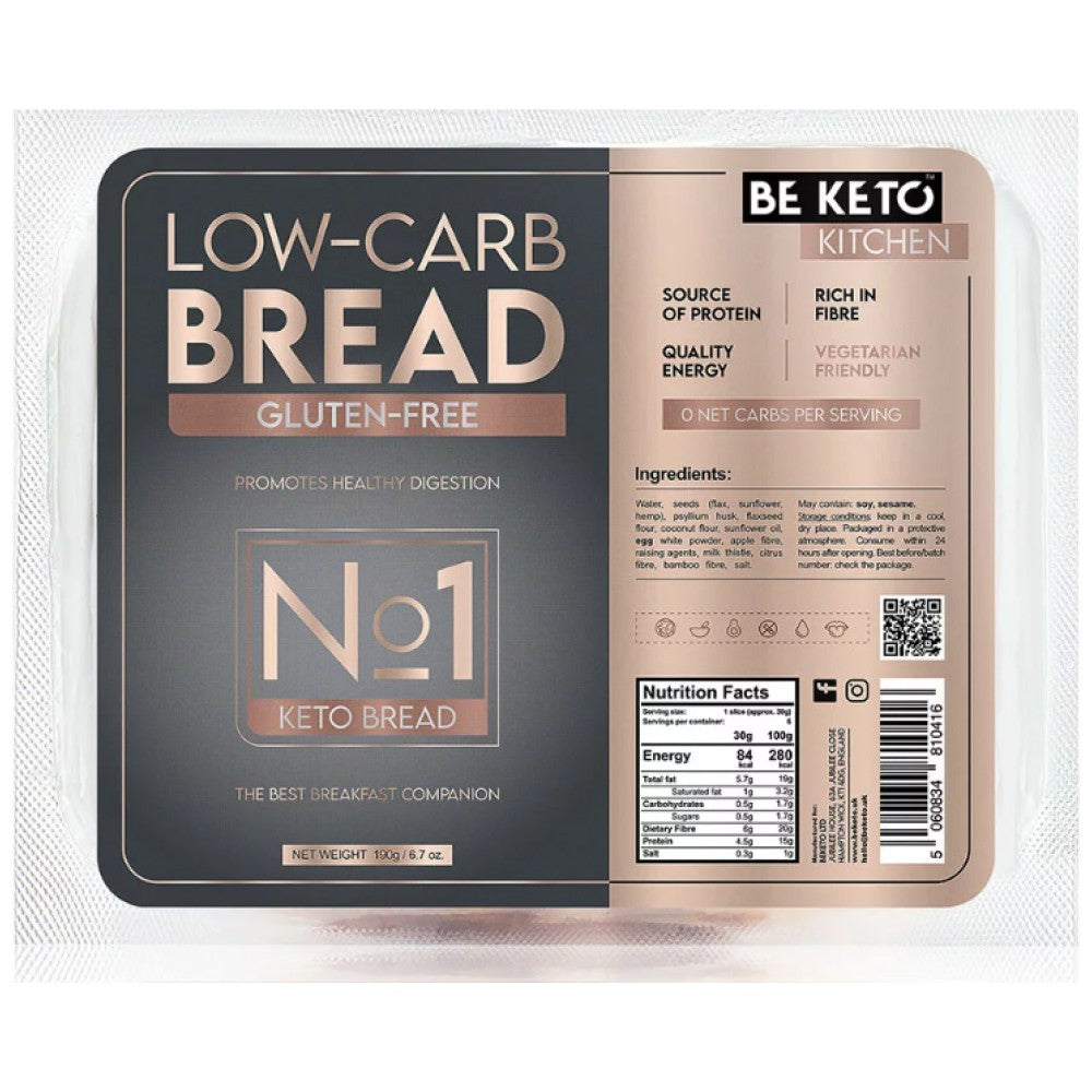 Nr. 1 Pâine KETO | Fara gluten - 190 grame