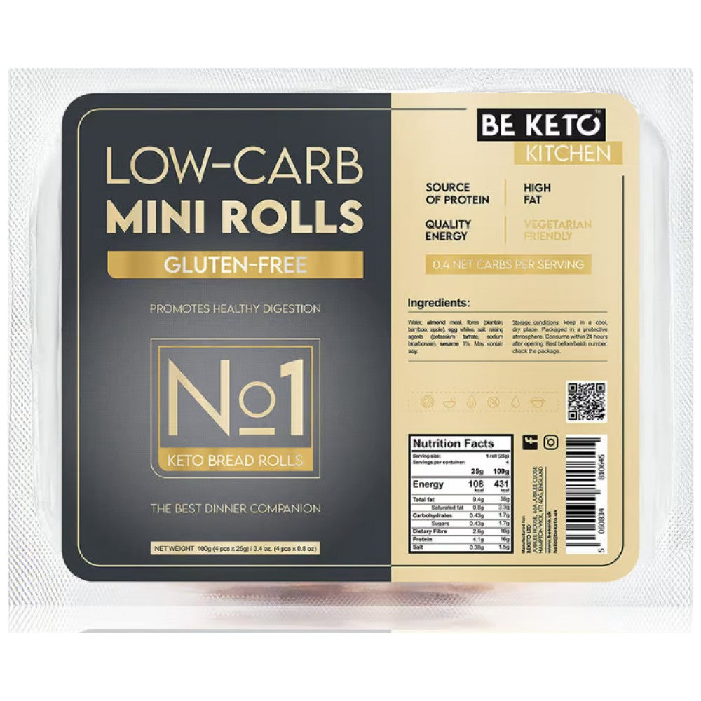 Keto Mini Rolls | Χωρίς γλουτένη - 100 γραμμάρια