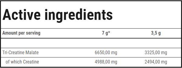 CM3 Powder | Tri-Creatine Malate - 250 грама