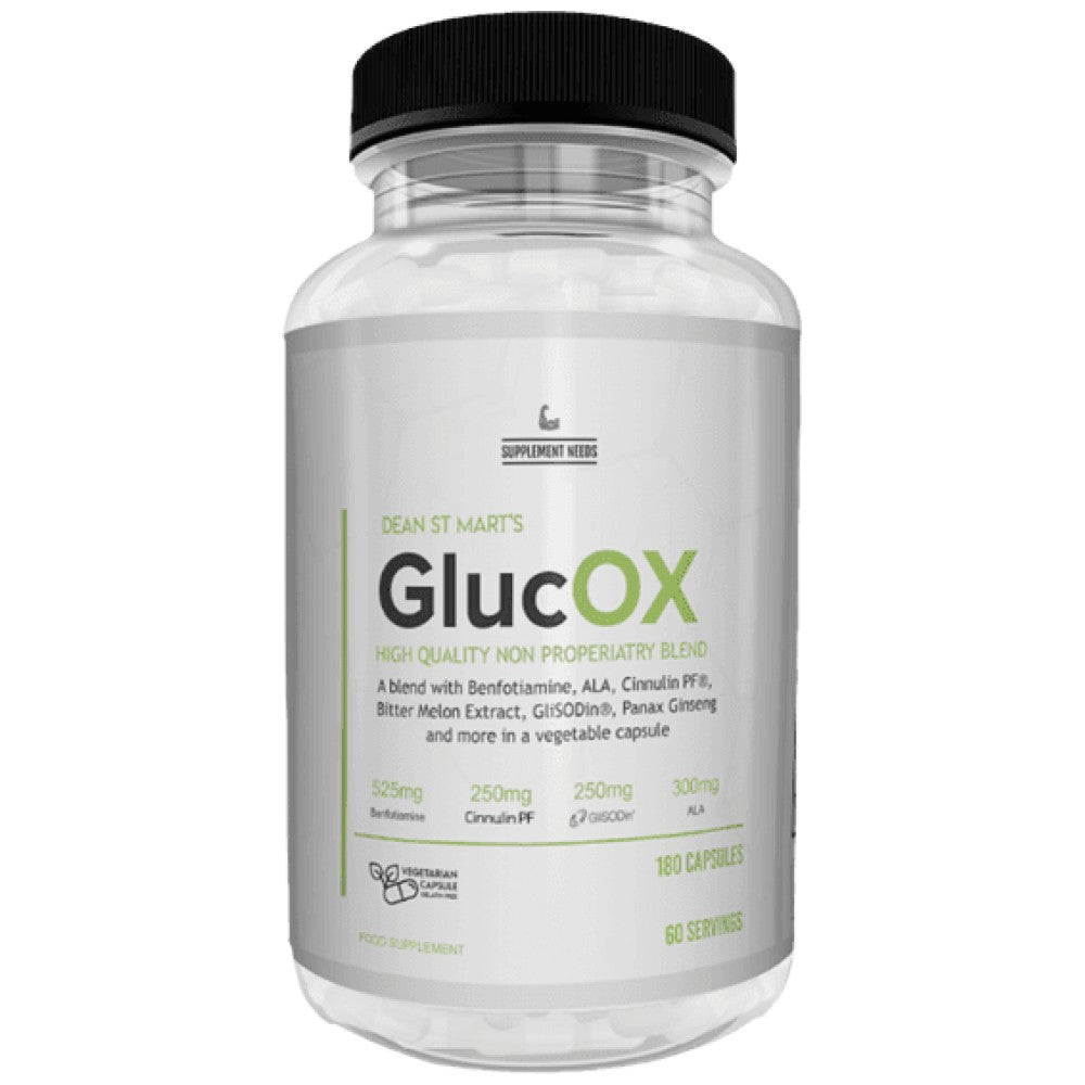 GlucOX | Glucose Disposal Formula 180 капсули