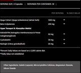 Τουρκεστερόνη 1200 | με Beta-Ecdysterone &amp; AstraGin - 120 κάψουλες