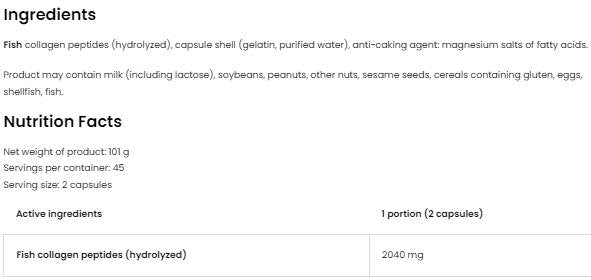 Marine Collagen 2040 90 κάψουλες