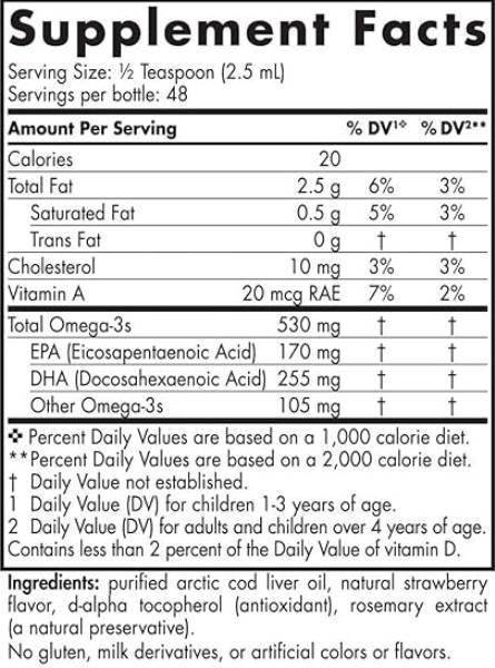 DHA Junior Liquid | 170 mg EPA & 255 mg DHA - 119 мл