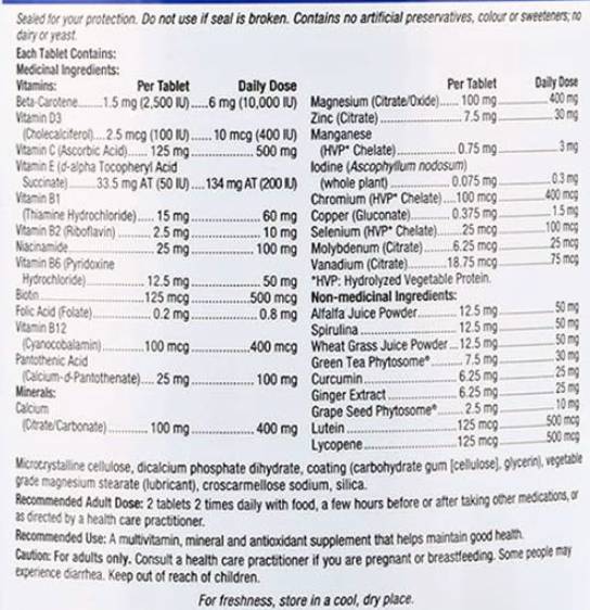 WellBetX® Complete Diabetic - 120 Таблетки