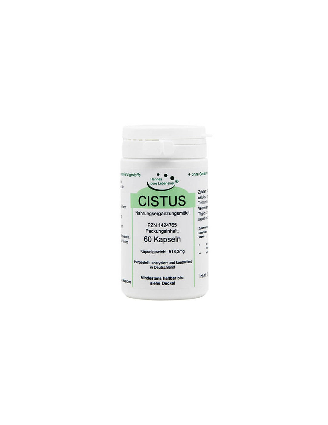 Cistus / Цистус, 60 капсули El Compra