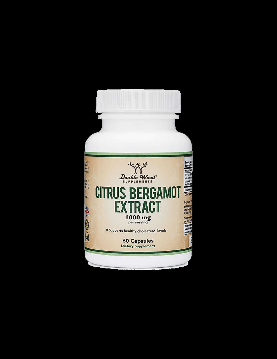 Citrus bergamot extract/ Екстракт от бергамот, 60 капсули Double Wood